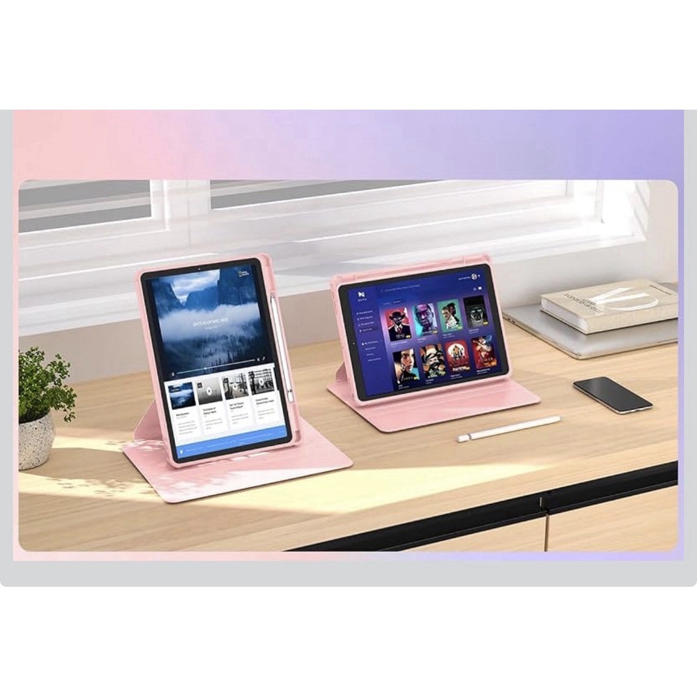 Kid Cube For Samsung Galaxy Tab S6 Lite Kawaii Dog 10.4 In Rotating Stand - Picture 6 of 6